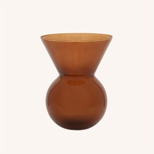 Flower Recycled Glass Vase Arabian Spice