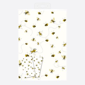 Bees Gift Wrap & Tags Set
