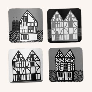 Tudor Coasters Set of 4