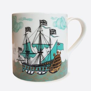 Ship & Mermaid Mug