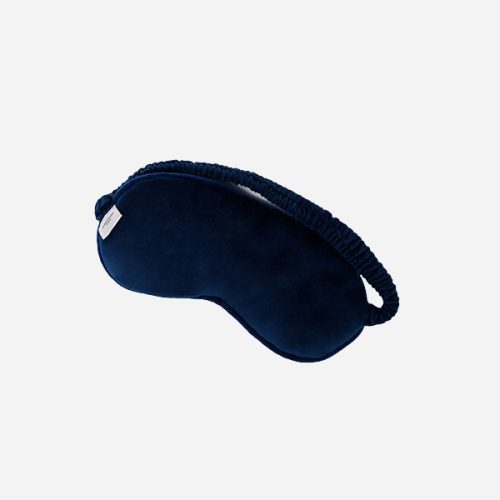 Honey Bee Velvet Eye Mask Cobalt - Image 2