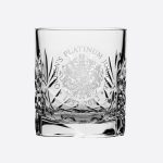 Queen’s Platinum Jubilee Kintyre Double Tot Glass 68mm