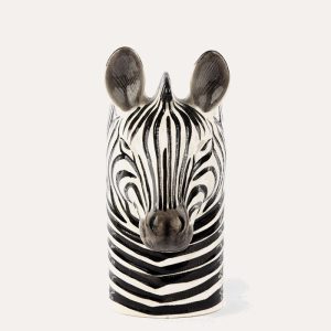 Zebra Utensil Pot
