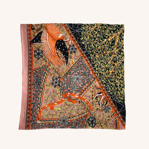 Elsie spring Scarf Rose - Image 2