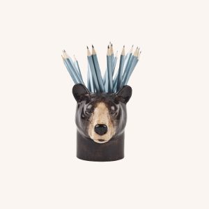 Black Bear Pencil Pot
