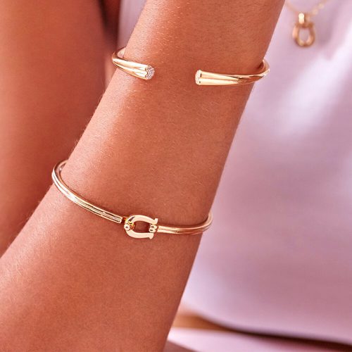 Horseshoe Hook Bangle - Image 2