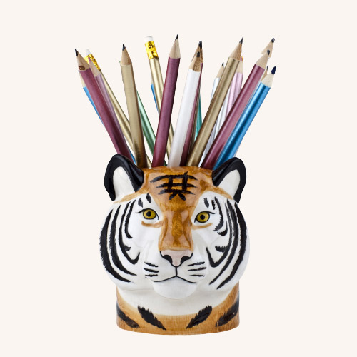 Tiger Pencil Pot