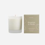 Glass Candle Lamorna Bergamot & Nettle