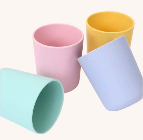Multicolour Bamboo Cups S/6 - Image 3