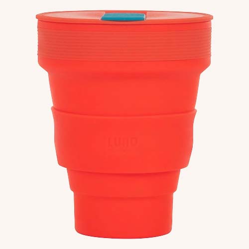 Collapsible Cup 350ml – Coral