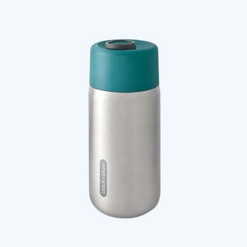 Insulated Travel Cup – Ocean/Steel