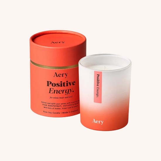 Positive Energy Candle Pink Grapefruit