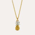 Alex Monroe Baby Pineapple Necklace