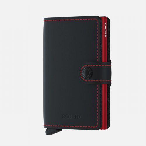Miniwallet Matte Black & Red - Image 4