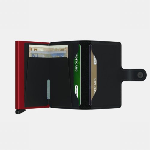 Miniwallet Matte Black & Red - Image 5