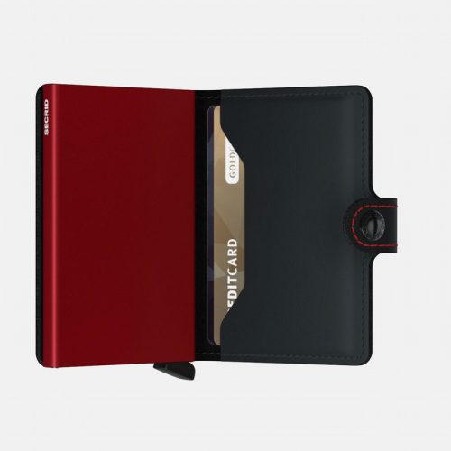 Miniwallet Matte Black & Red - Image 3