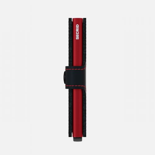 Miniwallet Matte Black & Red - Image 2