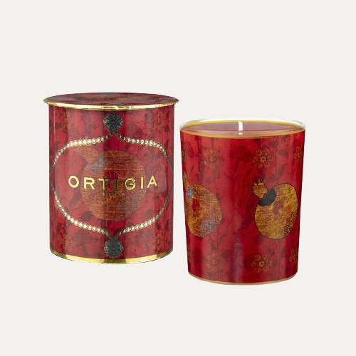 Melagrano Decorated Candle
