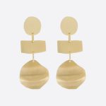 Alaya Organic Earrings Gold