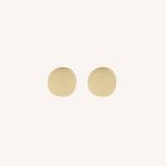 Alaya Organic Post Earrings Gold