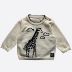 Giraffe Jumper Natural White/Black
