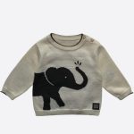 Elephant Jumper Natural White/Black