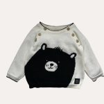 Bear Jumper Natural White/Black