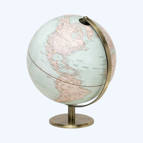 Vintage Globe Light 10″