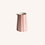 Candy Stripe Creamer Rose