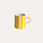 Espresso Mug Candy Stripe Turmeric