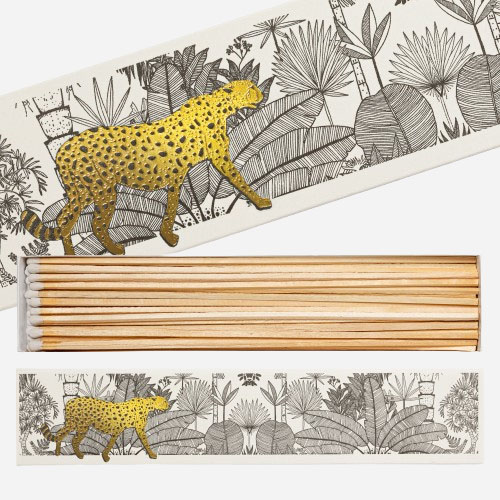 Safety Matches – Cheetah in White Jungle