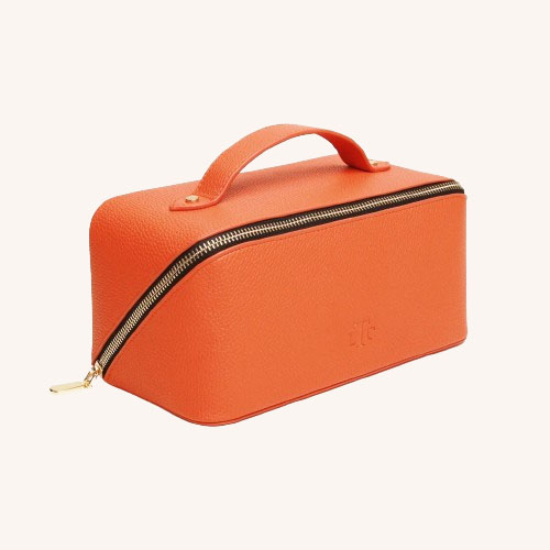 Train Case Orange & Black