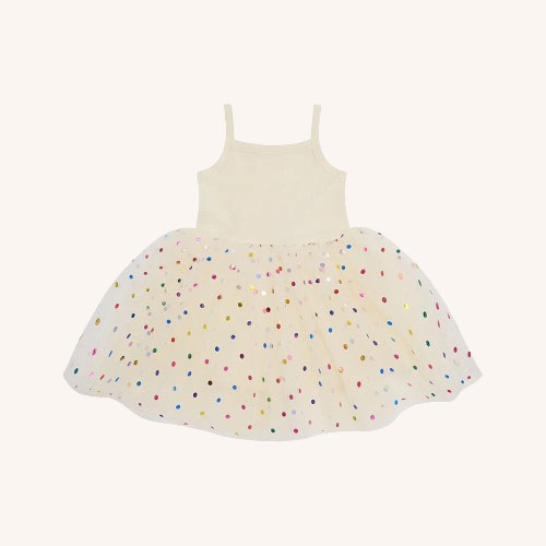 Vanilla Spot Dress