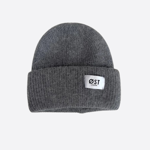 Clara Beanie Dark Grey