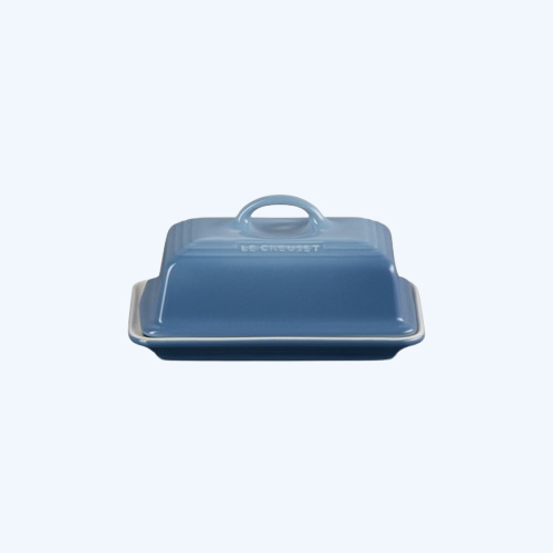 Butter Dish Chambray