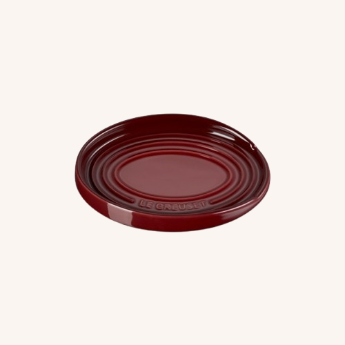 Oval Spoon Rest Garnet