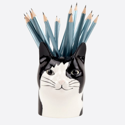 Barney Cat Pencil Pot