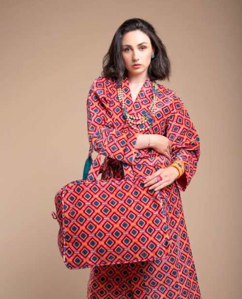 Velvet Weekend Bag - Famara Coral - Image 2