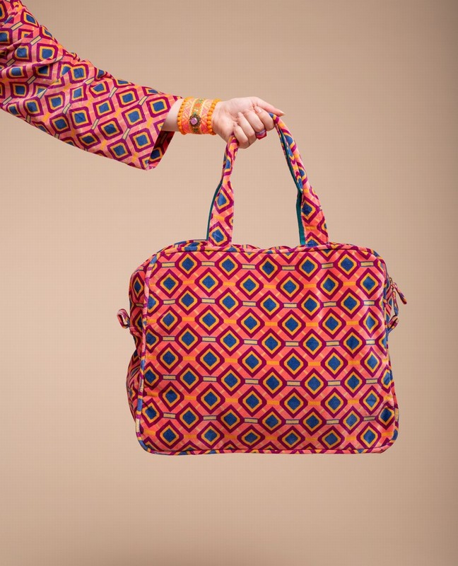 Velvet Weekend Bag – Famara Coral