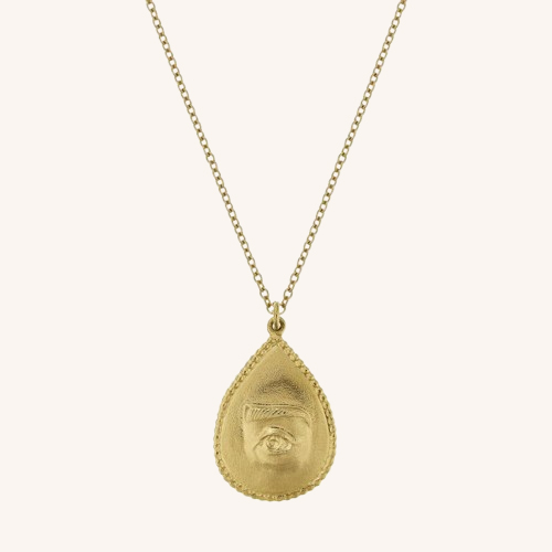 Sense of Sight Pendant Necklace Gold