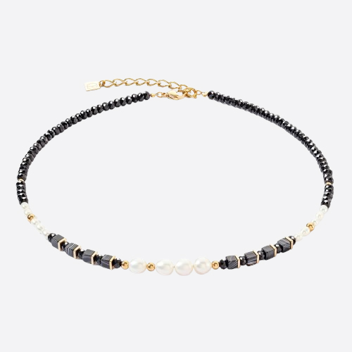 Pearls & Onyx Necklace