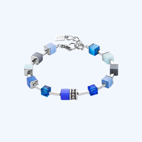 Geo Cube Iconic Pure Bracelet Blue