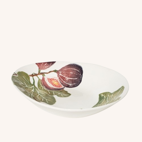 Oblong Oval Bowl Fig