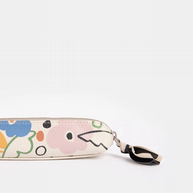 Abstract Botanical Pencil Case