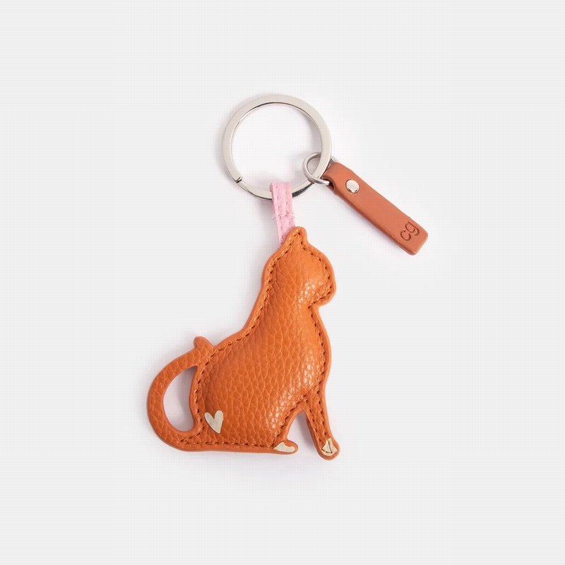 Ginger Cat Novelty Keyring