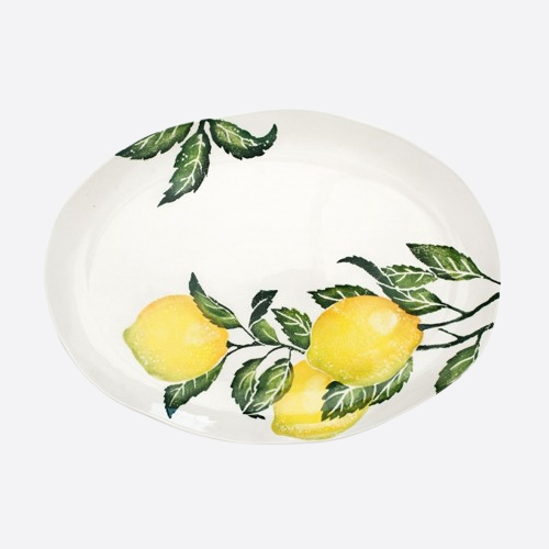Oval Platter Lemons