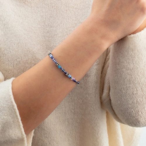 Mini Cubes Bracelet Blue - Image 4
