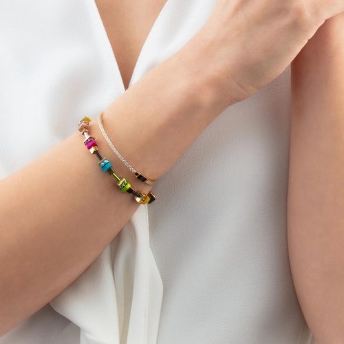 Boho Sunset Cube Rainbow Bracelet - Image 4