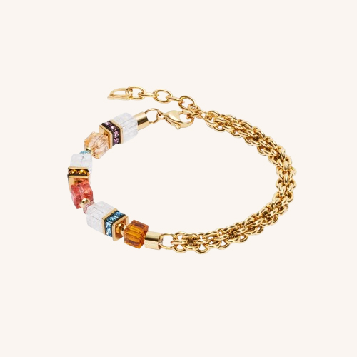 GeoCUBE® Fusion Summer Bracelet Gold Sunset