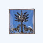 Glass Plate Mosaico Blue